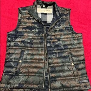 Burberry Gray Quilted Jacket